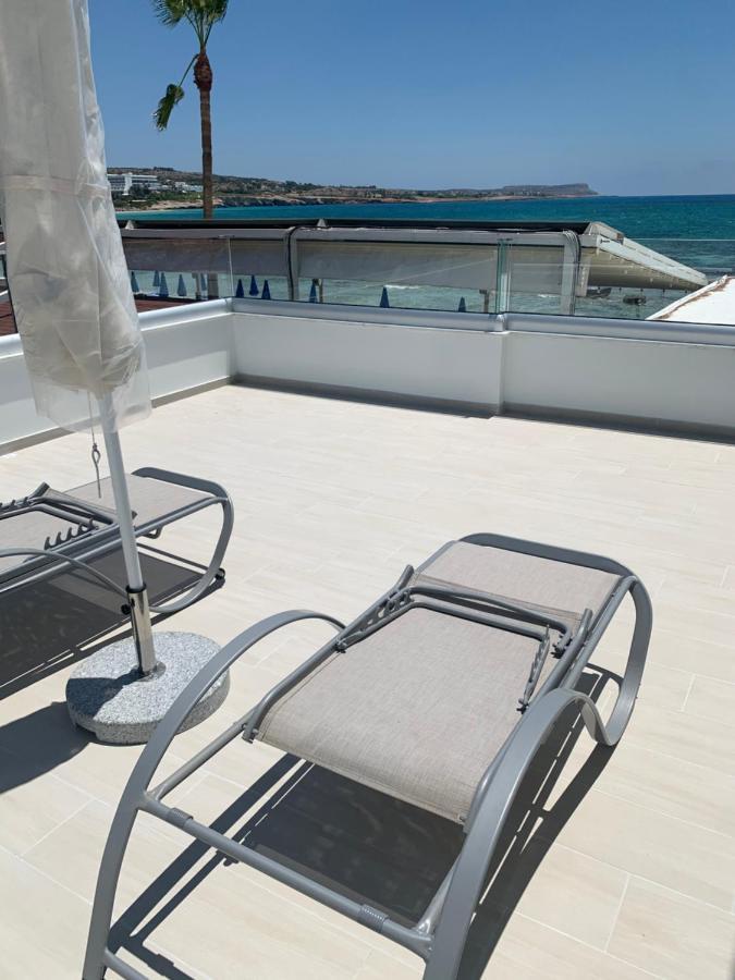 Karousos Beach Rooms Ayia Napa Bagian luar foto